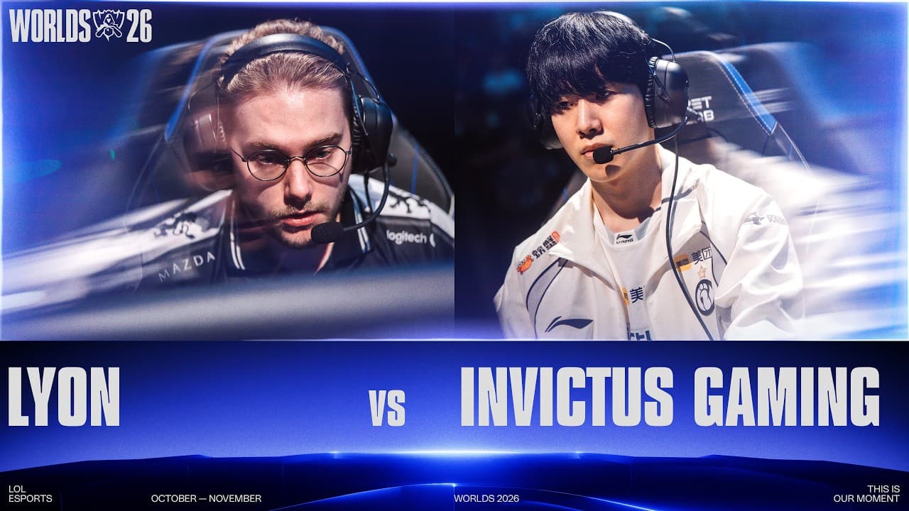 LYON vs IG | WORLDS 2026 | Swiss Stage Day 5