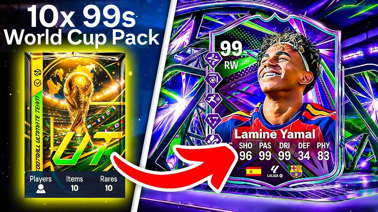 WE PACKED 10x WORLD CUP WINNERS CARDS! 😱 FC 26 Ultimate Team