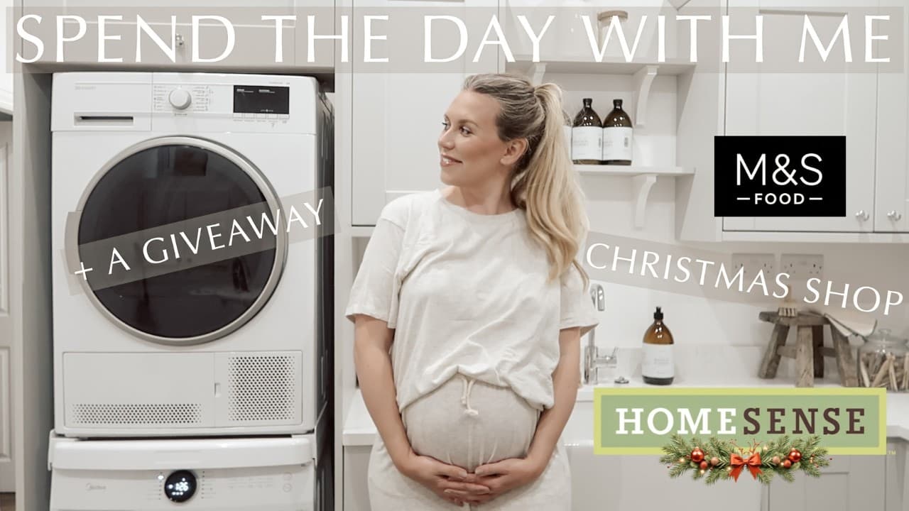CHRISTMAS at Homesense! 🎄✨ M&S Food Haul & VLOG GIVEAWAY