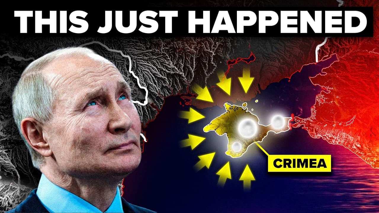 Russia’s LANDBRIDGE to Crimea Is GONE – 1.5 MILLION Russians CUT OFF