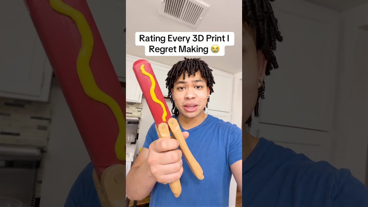 Ranking 3D Prints I Regret Making