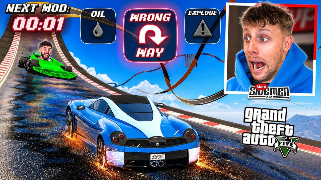 SIDEMEN FACE TO FACE GTA CHAOS RACES
