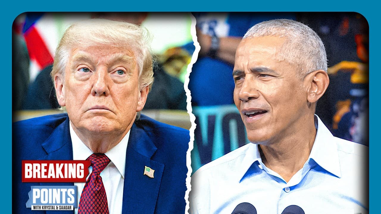 Trump PANICS As Obama RIPS 'Cheesecake Factory' White House