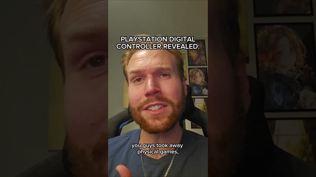 PLAYSTATION DIGITAL CONTROLLER REVEALED #shorts