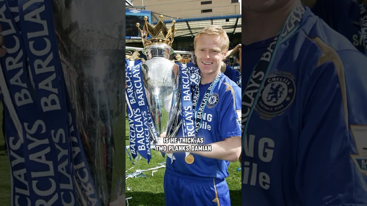 The time Damien Duff got a customer number plater for £30 🤣 #shorts #short #football #funny #fyp