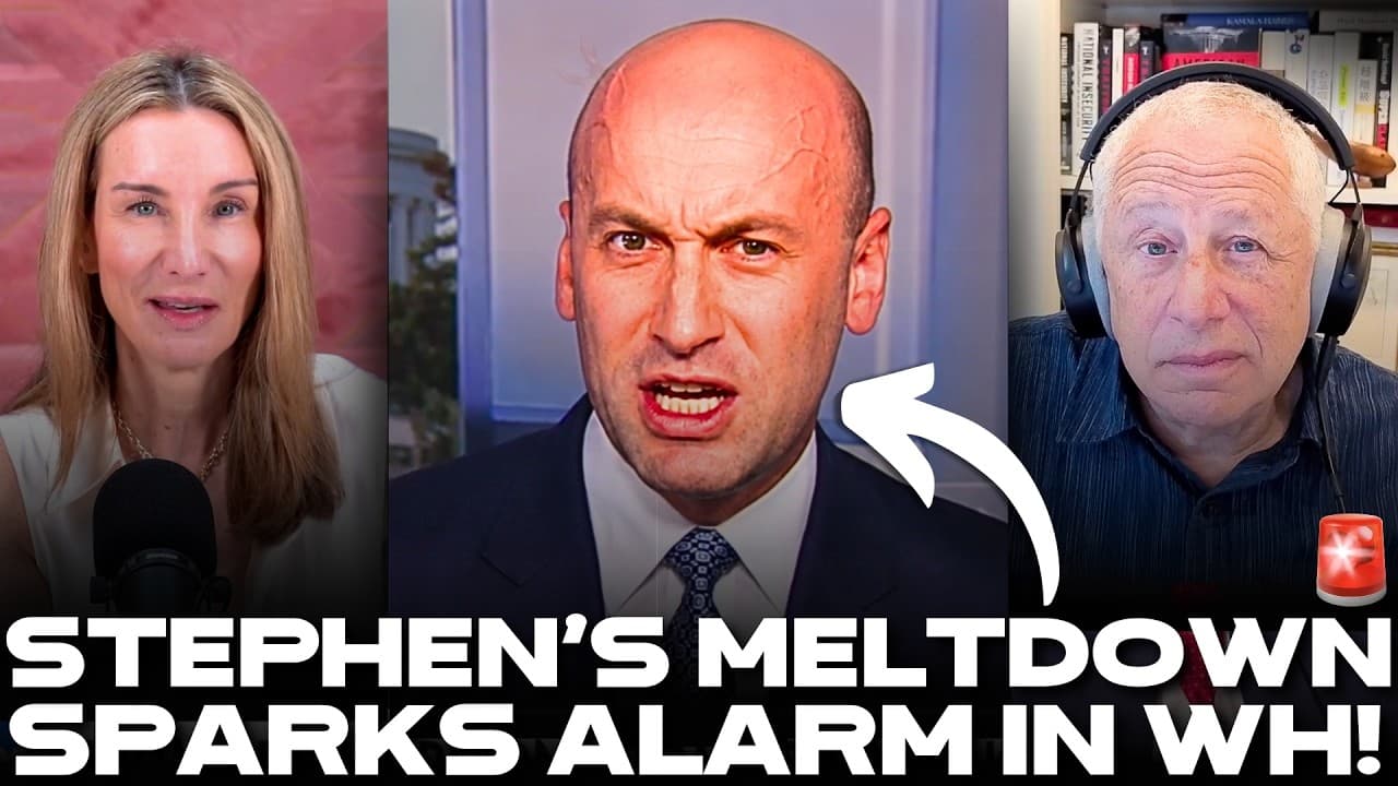 🚨 WHOA! Stephen Miller Goes OFF THE RAILS Raising MAJOR ALARM BELLS At WH!