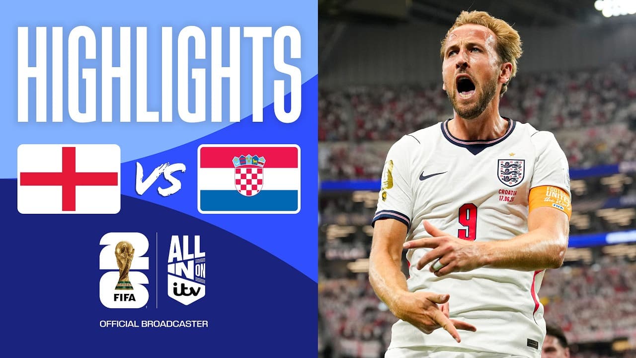 HIGHLIGHTS - England v Croatia | Insane Opener! | FIFA World Cup 2026
