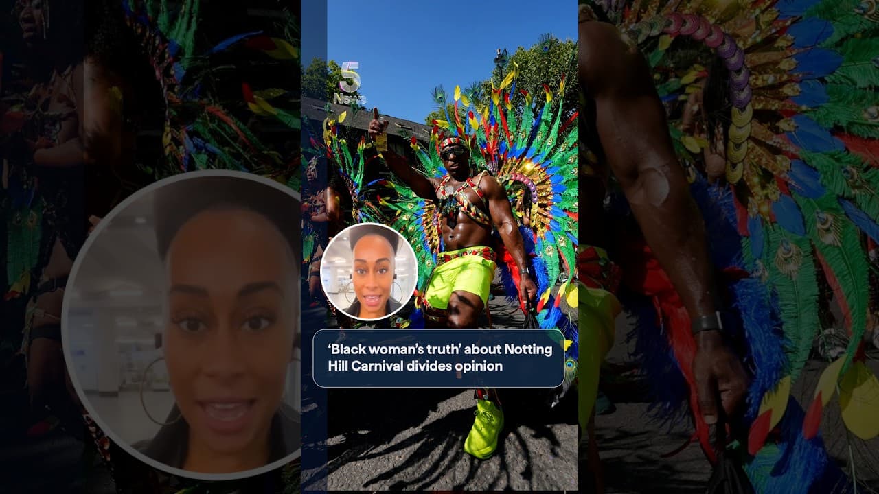 ‘Black woman’s truth’ about Notting Hill Carnival divides opinion | 5 News