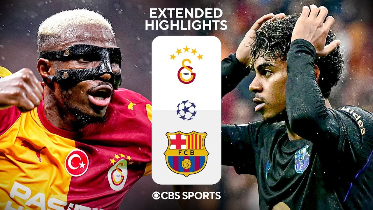 Galatasaray vs. Barcelona: Extended Highlights | UCL League Phase MD 2 | CBS Sports Golazo