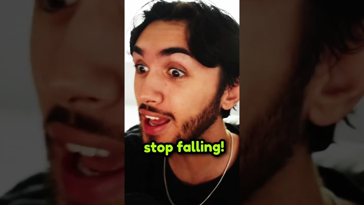 He couldn't stop falling... #shorts #shortsfeed #youtubeshorts #cringe #compilation #comedy #funny