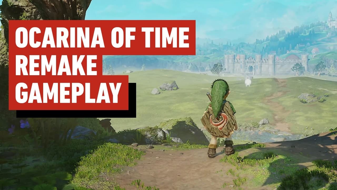 The Legend of Zelda: Ocarina of Time Remake Gameplay Revealed!