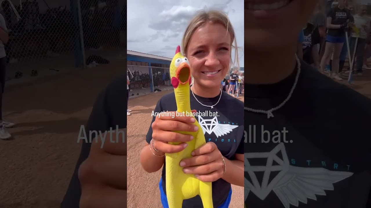Anything but baseball bat. #athlete #volleyball #sports #usavolleyball