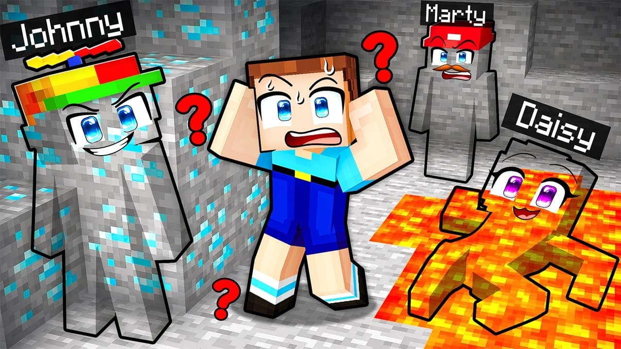 CAMOUFLAGE HIDE-AND-SEEK in Minecraft...