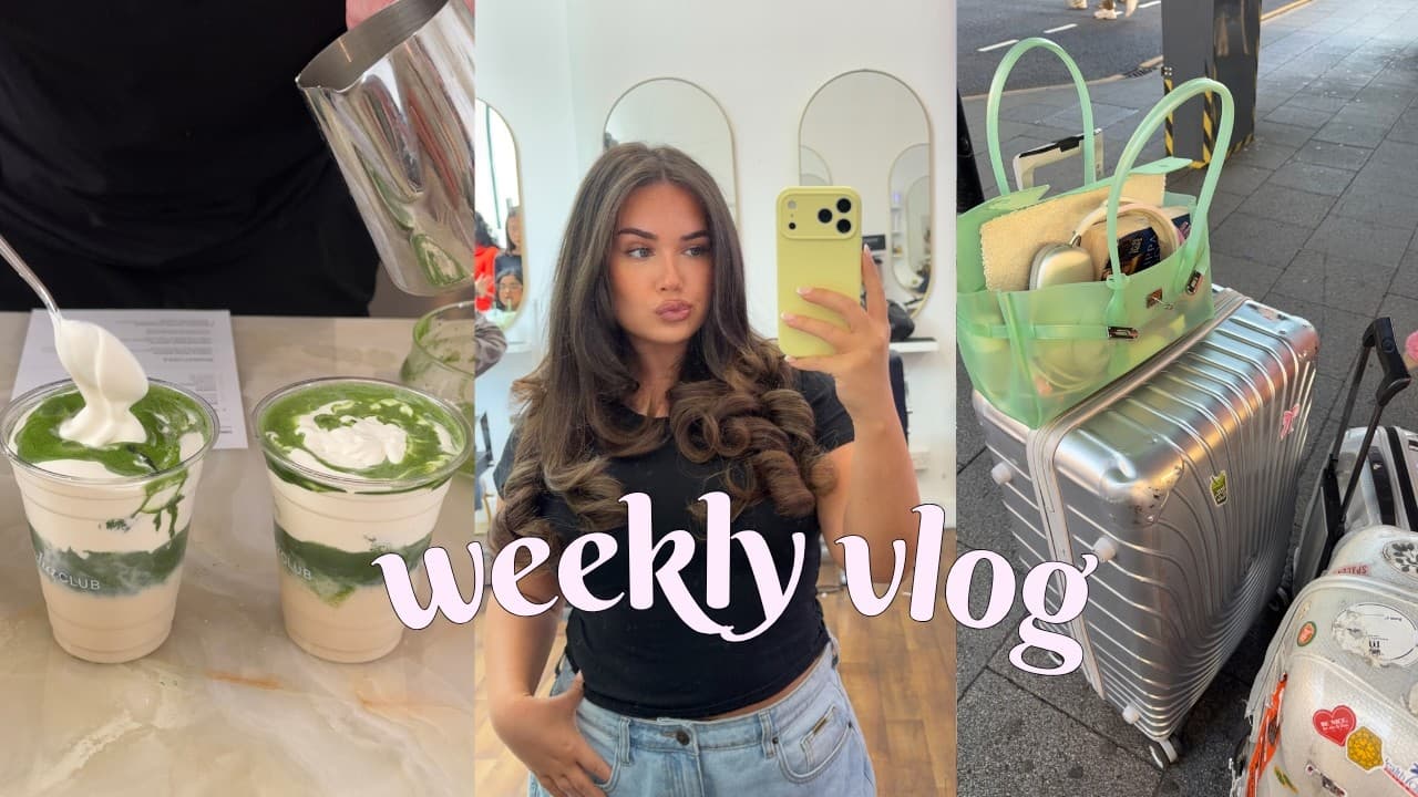 WEEKLY VLOG | Prep for Greece, Best Sandwich in MCR & London Days!!!