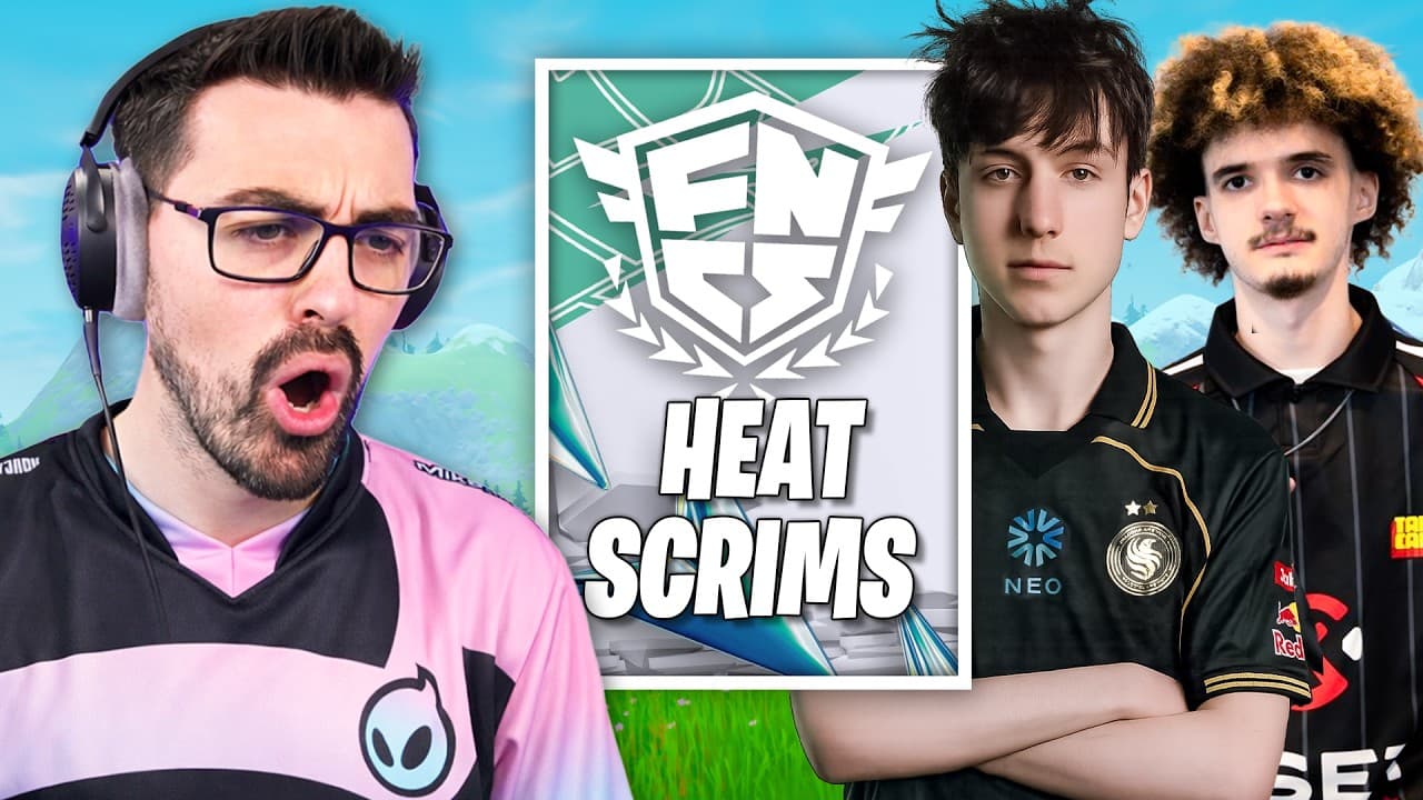WATCHING FNCS HEAT SCRIMS 🏆 PETERBOT vs. VENO 👀