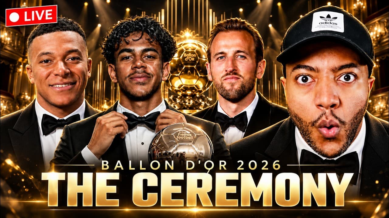 🔴 BALLON D'OR 2026 LIVE / IS THE WINNER MBAPPE, YAMAL, KANE? / BALLON D’OR LIVE