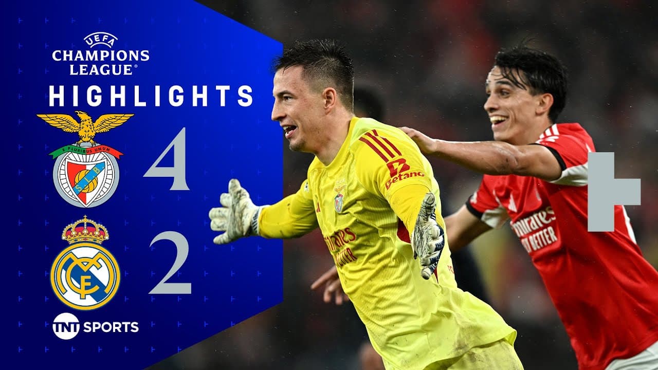UNBELIEVABLE GOALKEEPER WINNER 🤯 | Benfica 4-2 Real Madrid | UEFA Champions League Highlights