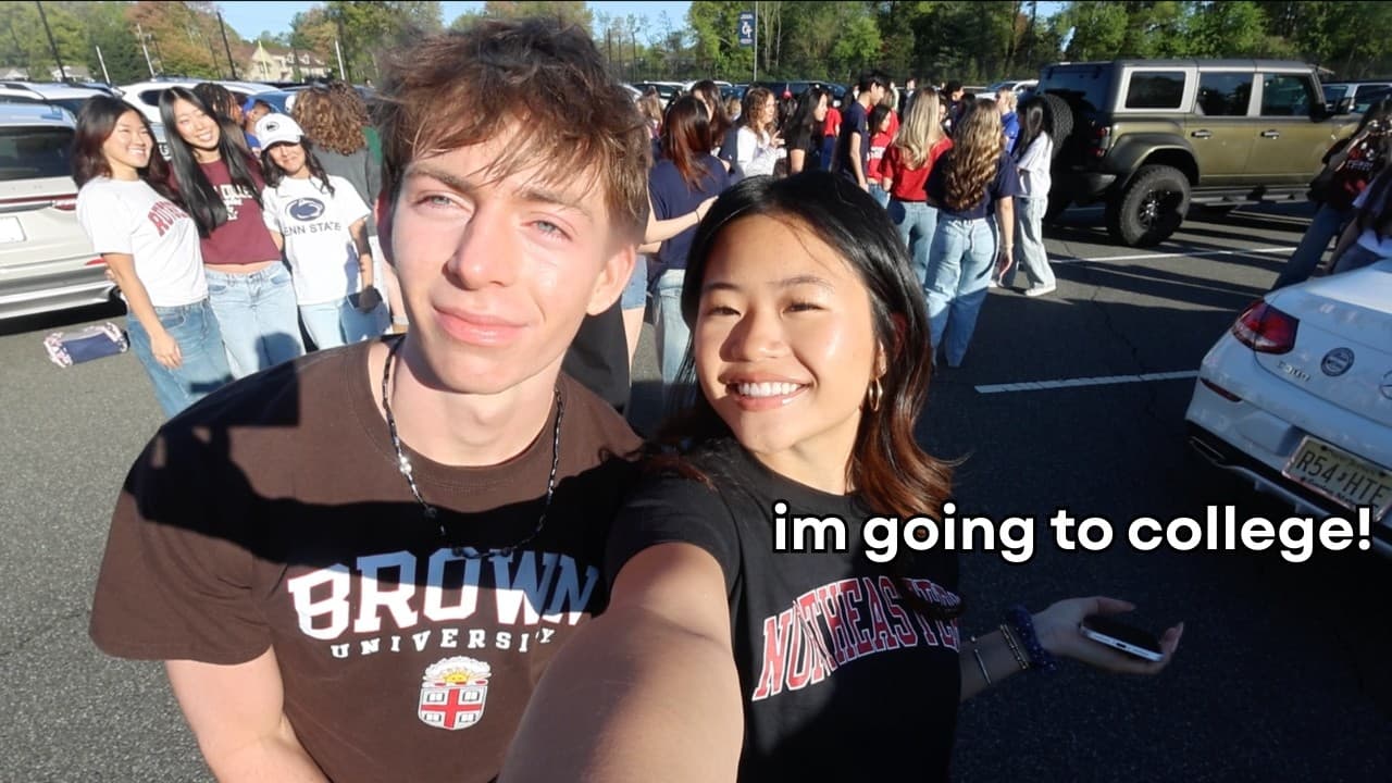 COMMITMENT DAY 2026 + AP TESTING WEEK | where i'm going to college, studying, school vlog