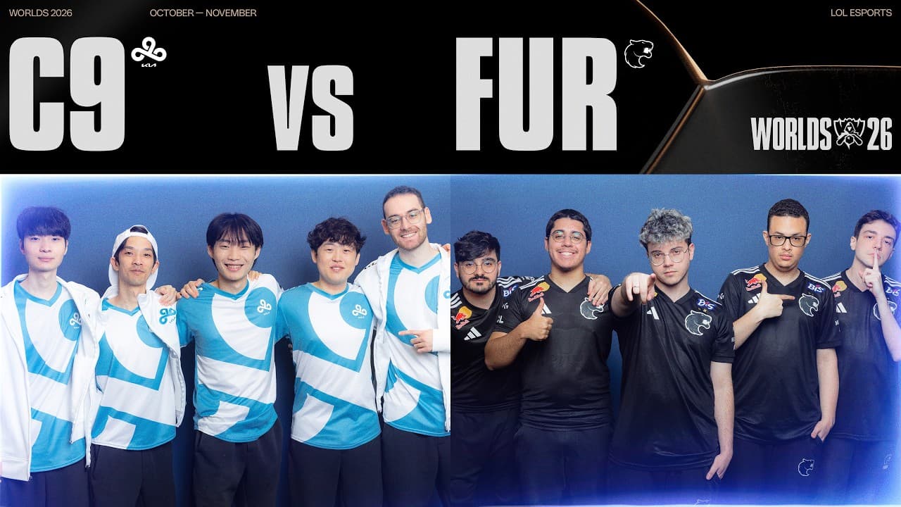 C9 vs. FUR | WORLDS 2026 | Play-Ins Day 2