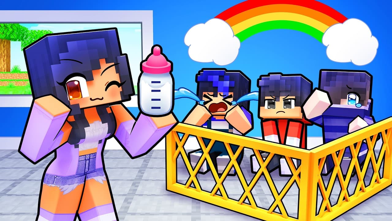 APHMAU opened a BABY DAYCARE in Minecraft!