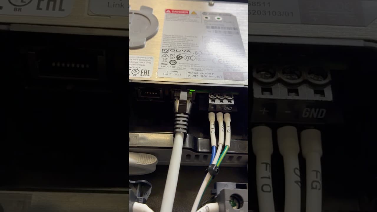 HMI Issues #industrialelectrician #electrical #plc