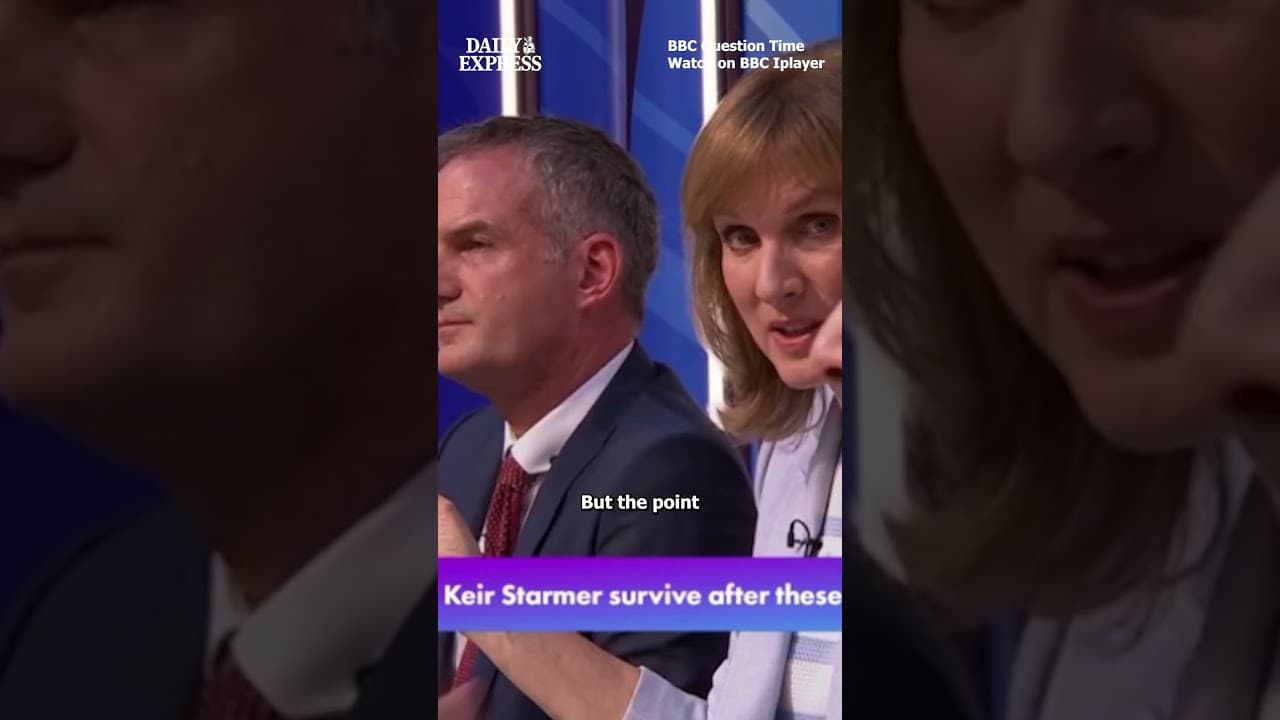 "The most shambolic government I have ever seen" Piers Morgan blasts Keir Starmer on Question Time 👀