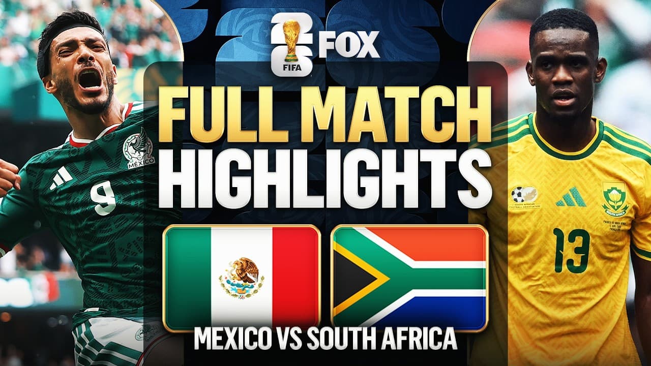 Mexico vs South Africa Highlights 🌎🏆 2026 FIFA World Cup™