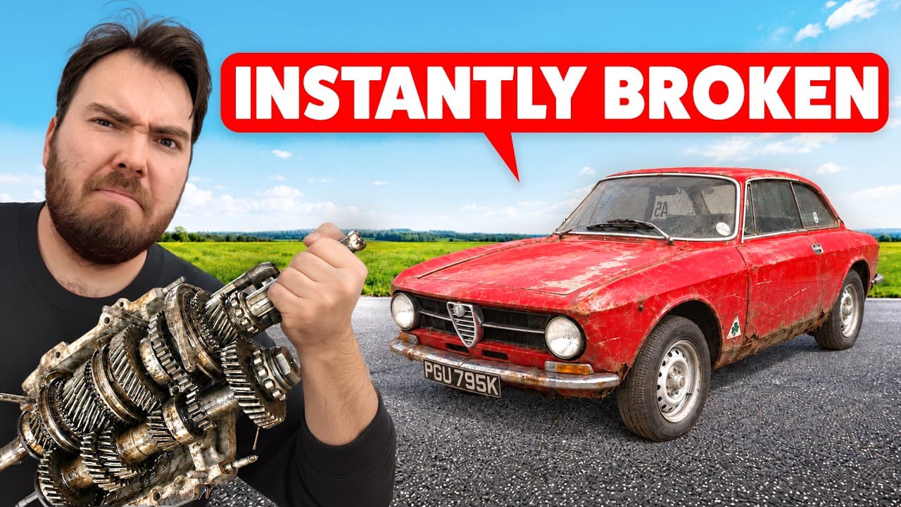 I Bought The World’s Worst Classic Alfa Romeo, Then Spent 7 Days Fixing It