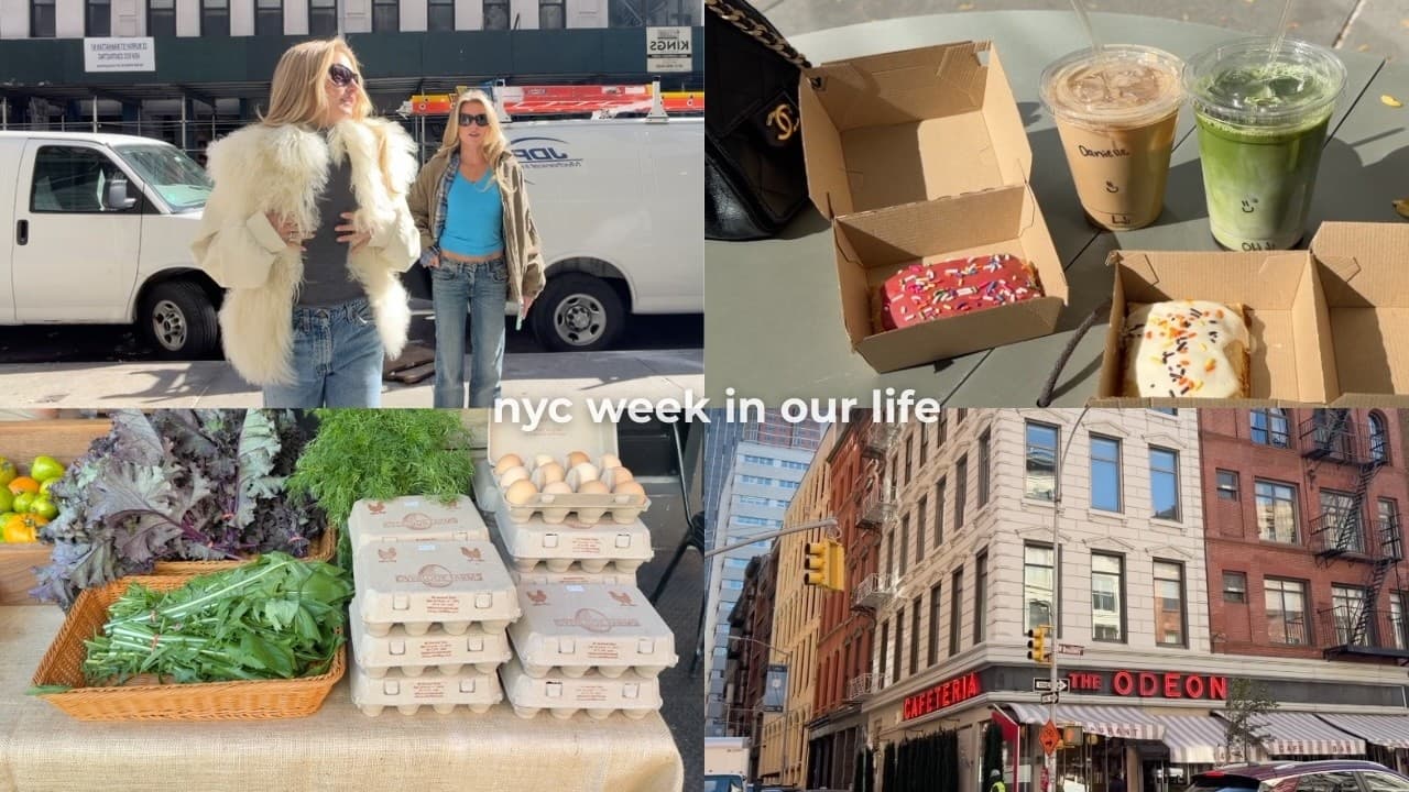 nyc week in our life | lots of yummy cooking, snacks and matcha + busy work week