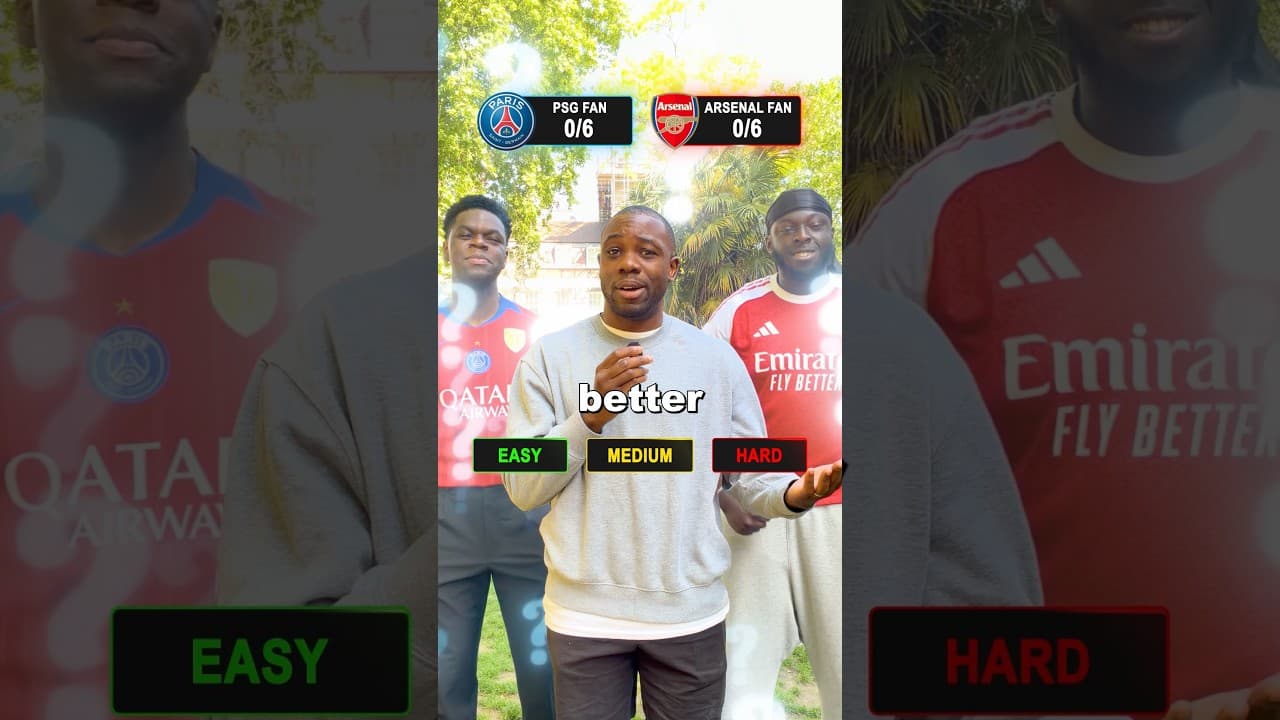 PSG vs Arsenal Fan. Who Knows Their Club Better?