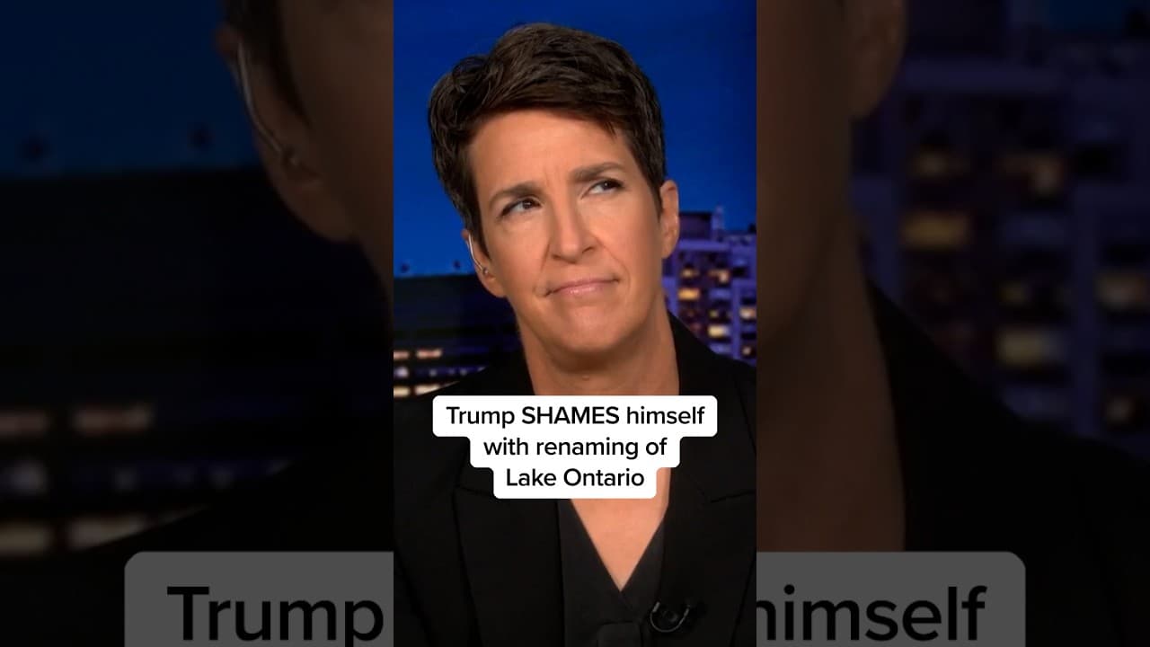 Trump SHAMES himself with renaming of Lake Ontario