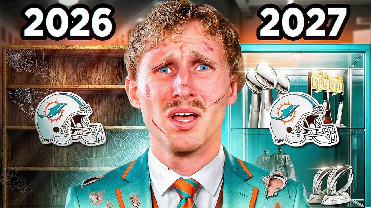 One Year to Rebuild the Miami Dolphins!