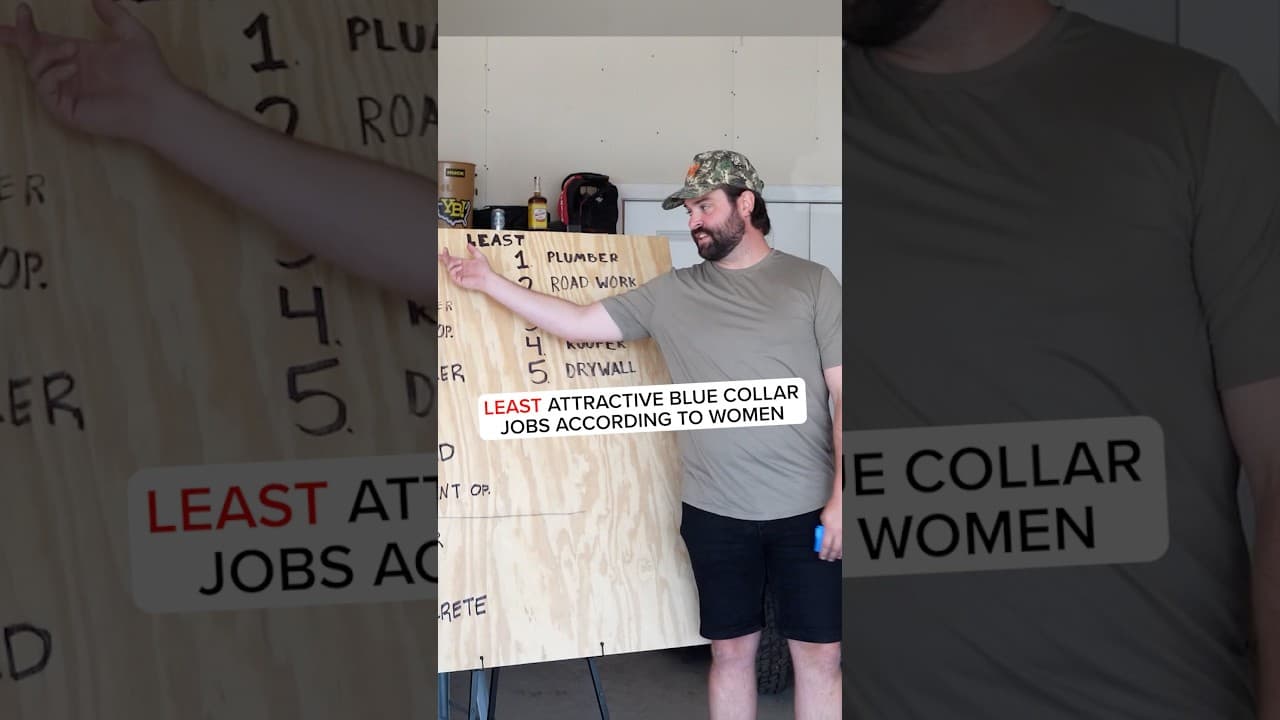 LEAST Attractive Blue Collar Jobs According to Women