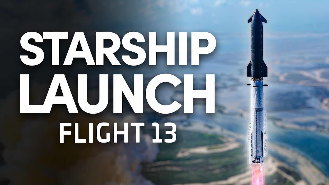 [ABORT] SpaceX Starship Flight 13- Launch & Landing - LAUNCH STREAM