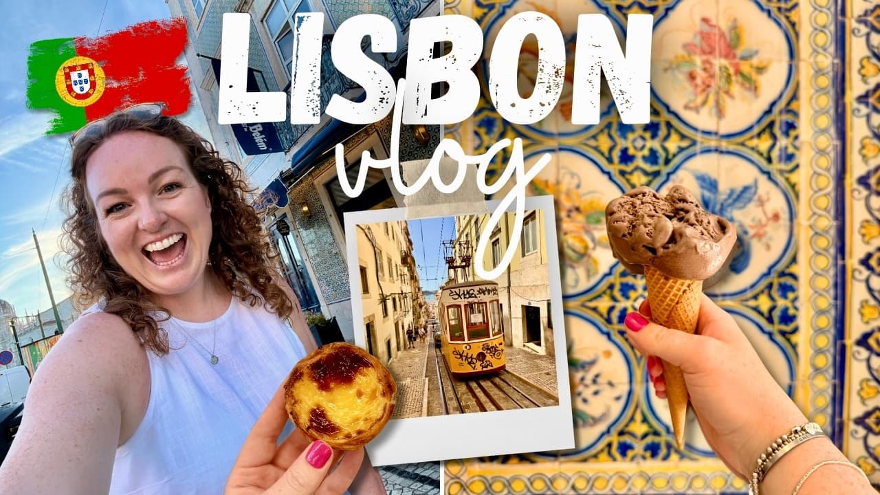 LISBON VLOG! 🇵🇹 solo exploring, world's oldest bookstore, homeware finds & cute souvenir shopping 🐟