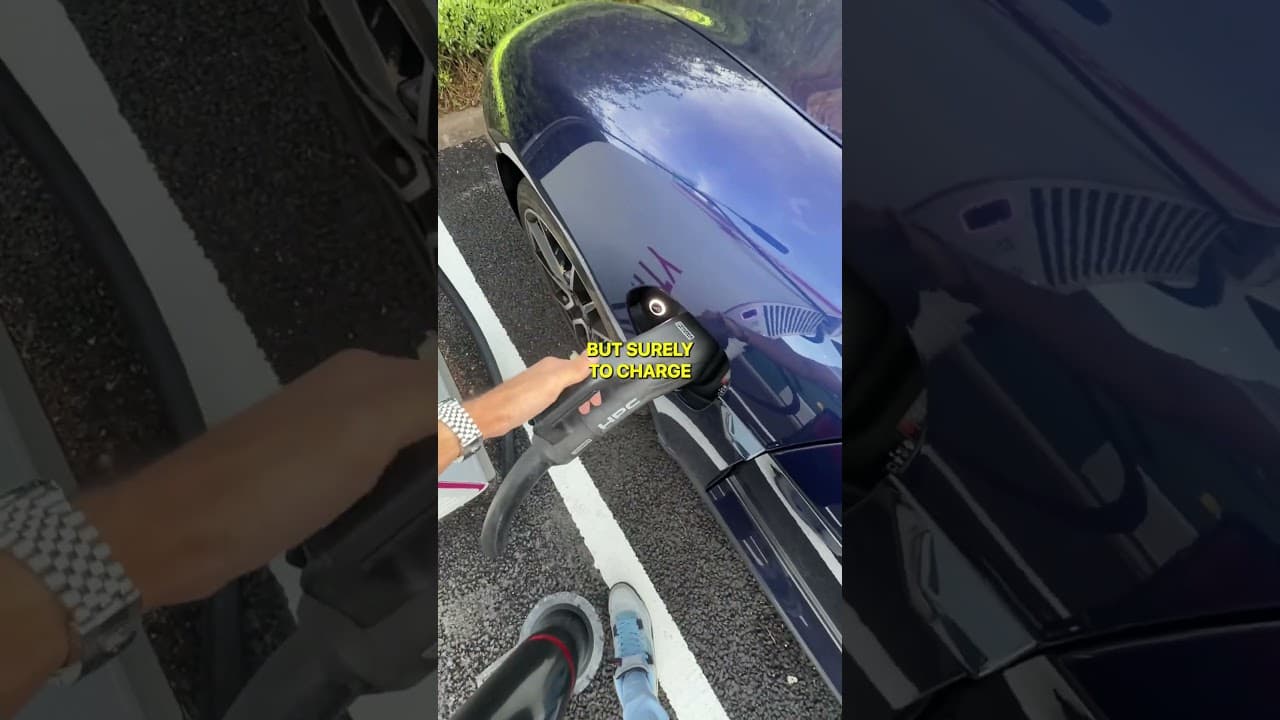 Porsche Taycan VS FASTEST Charger in the UK