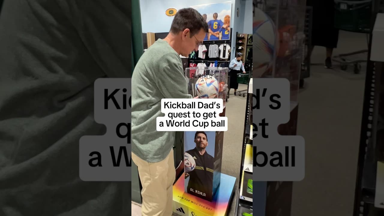 Kickball Dad Buys a World Cup Ball (2022)