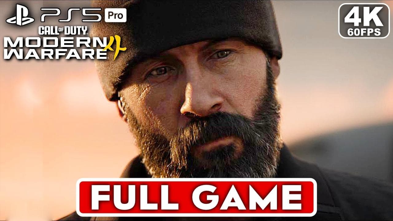CALL OF DUTY MODERN WARFARE 4 Gameplay Walkthrough Campaign FULL GAME [4K 60FPS PS5] - No Commentary