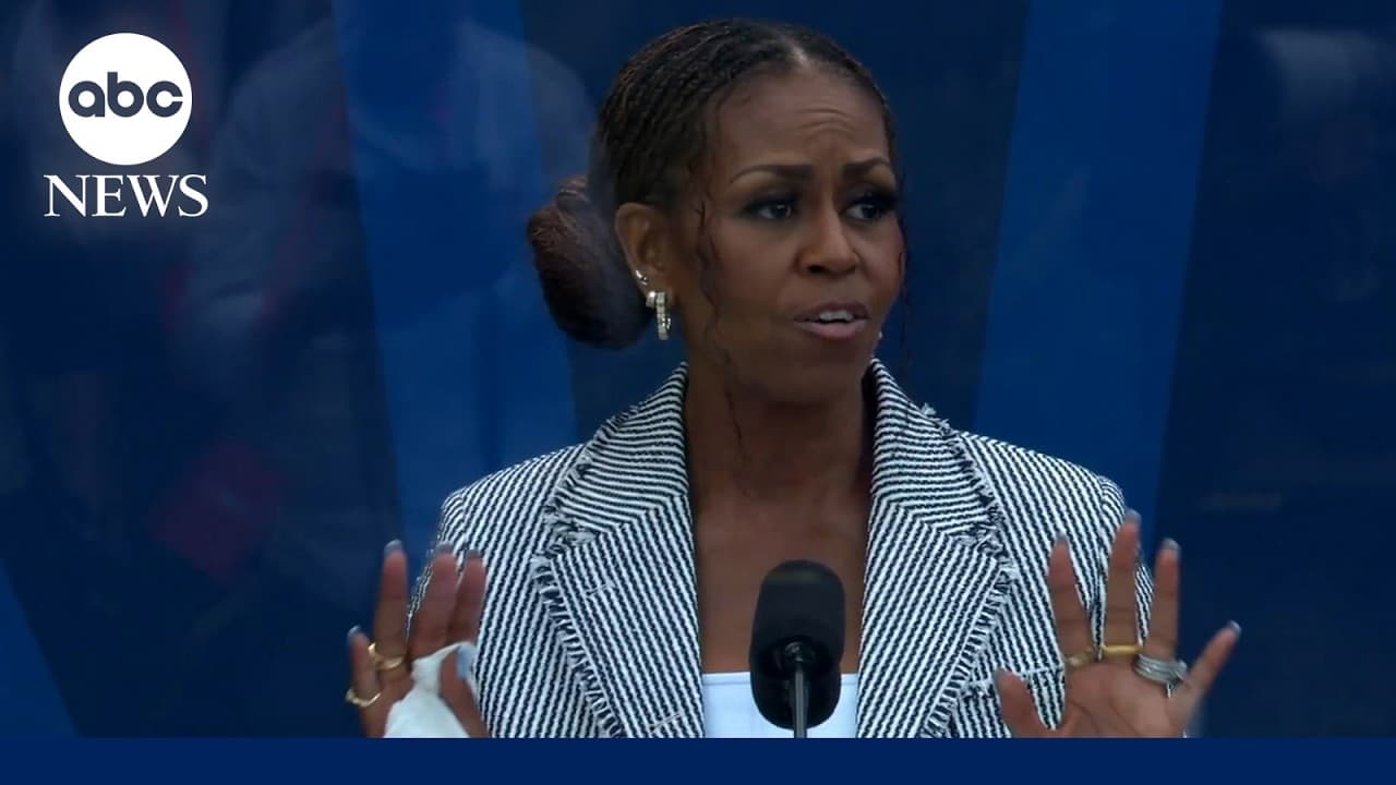 FULL SPEECH: Michelle Obama at opening of Barack Obama Presidential Center