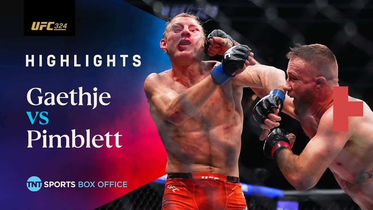 FIGHT OF THE YEAR CONTENDER 🩸🏆 | Justin Gaethje vs. Paddy Pimblett | #UFC324 Fight Highlights