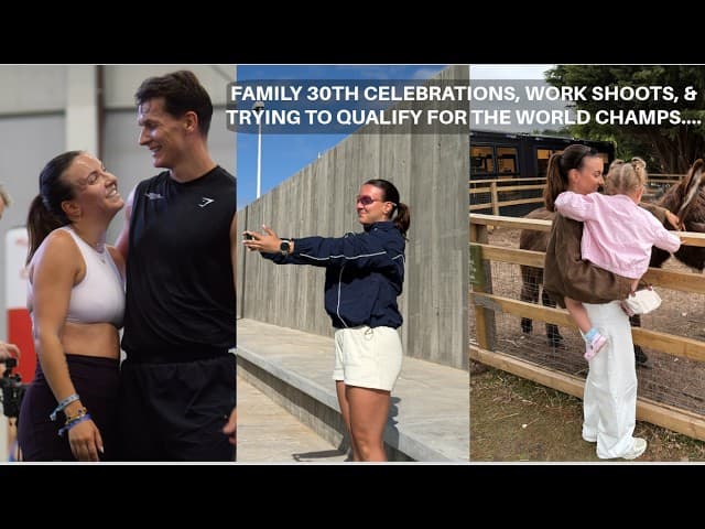 WEEKLY VLOG | FAMILY CELEBRATIONS & WORK TRIPS | ZOE RAE