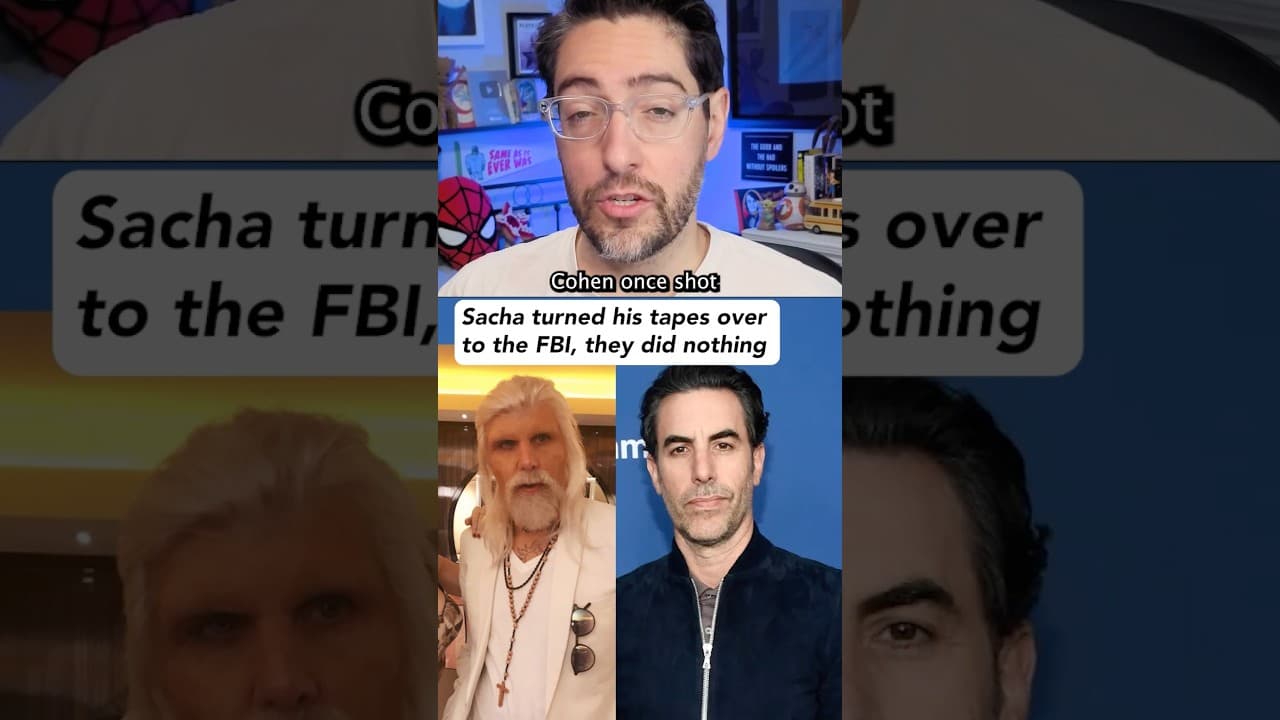 SACHA GAVE HIS TAPES TO THE FBI
