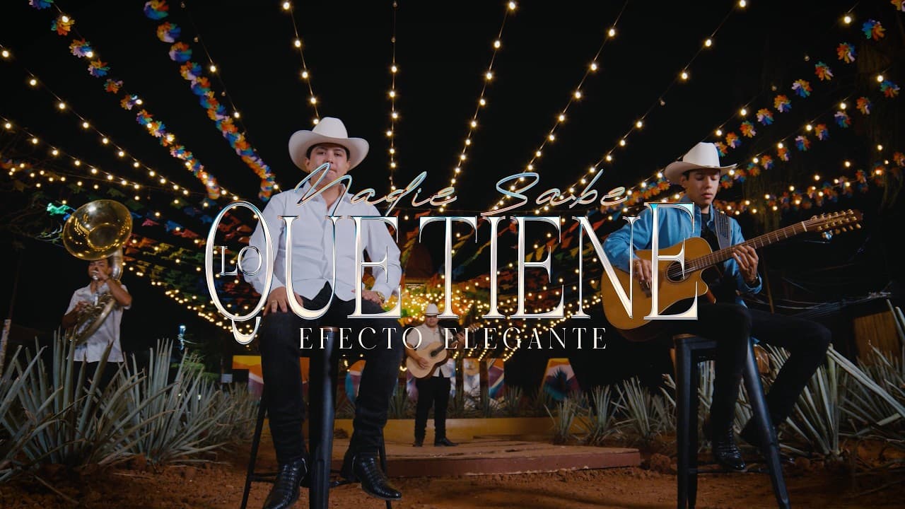 Nadie Sabe Lo Que Tiene - EFECTO ELEGANTE (VIDEO OFICIAL)