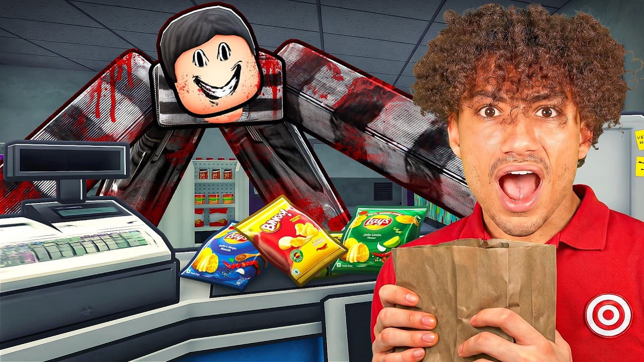 Surviving The Night Shift In Roblox..