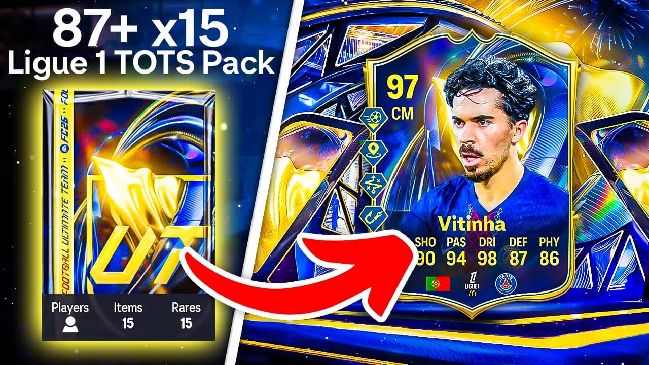 87+ x15 LIGUE 1 TOTS PACKS! 🚨 FC 26 Ultimate Team