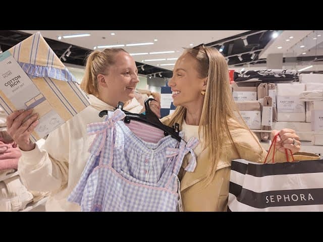 SISTER SHOPPING DAY! sephora, primark, zara | vlog