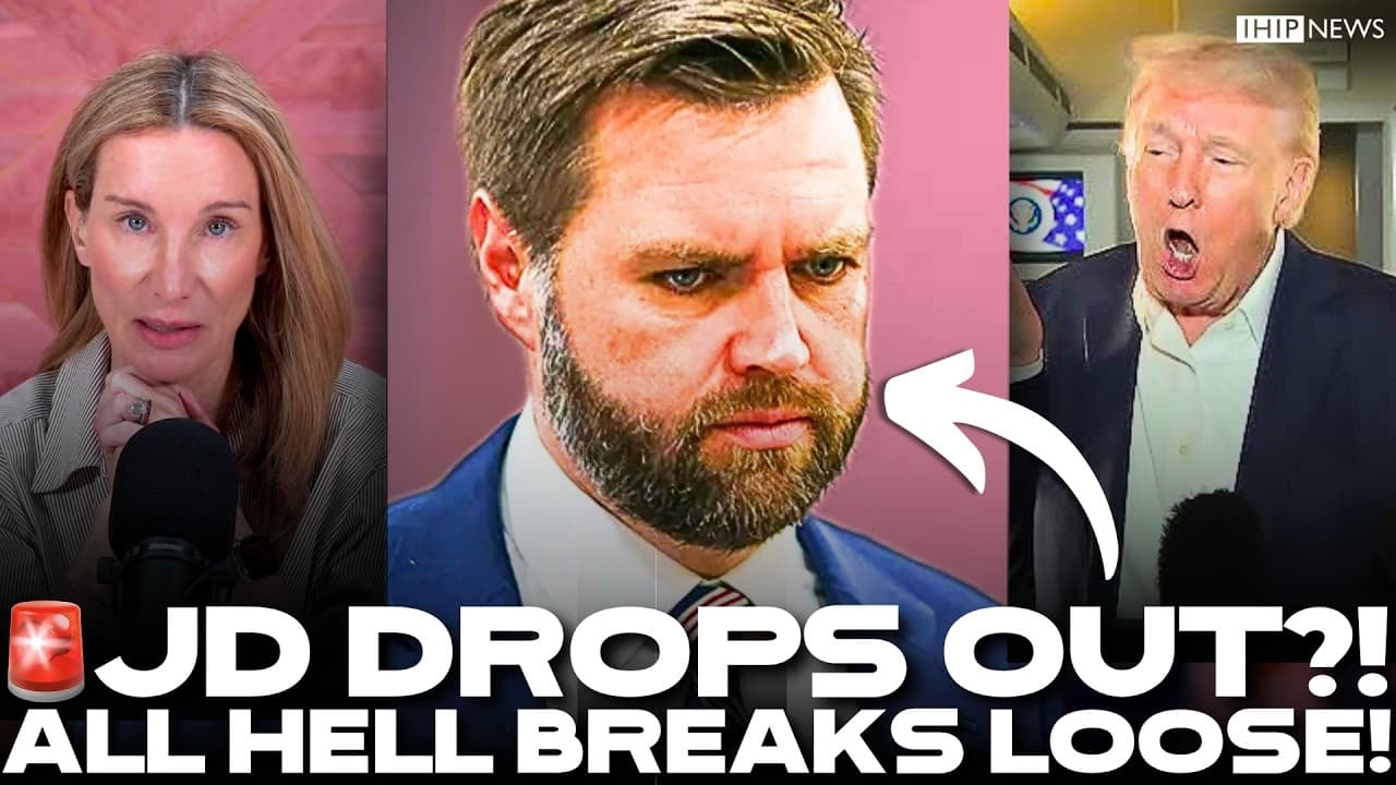 IHIP News: 🚨 JD Vance DROPPING OUT?! Trump HUMILIATES Him While He's DOWN!!