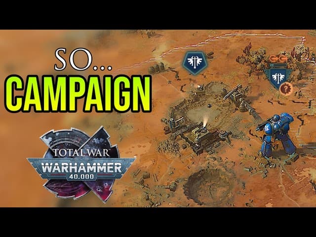 So I played Total War: Warhammer 40,000...