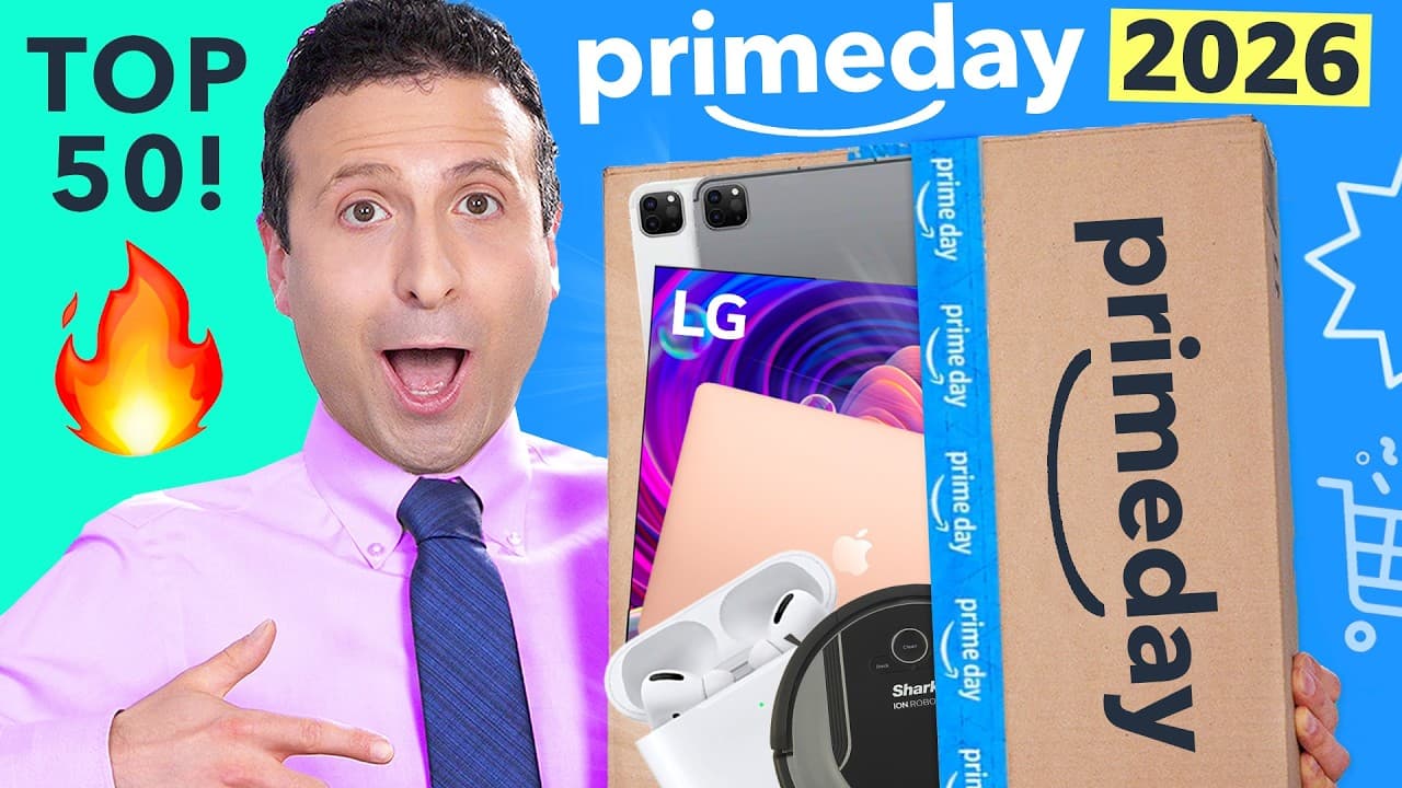 Top 50 Amazon Prime Day 2026 Deals 🤑 (Updated Hourly!!)