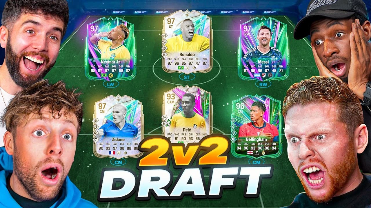 SIDEMEN 2V2 DRAFT BUT WE HAVE UNLIMITED BUDGET